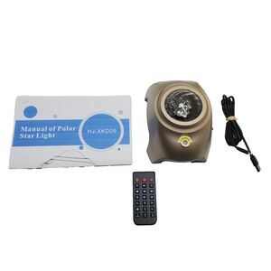 Star Projector Galaxy North Aurora Projector+Sleep White Noise+Bluetooth USB